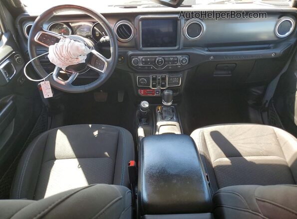 1C4JJXR65PW703554 2023 JEEP WRANGLER Серый Вид панели приборов