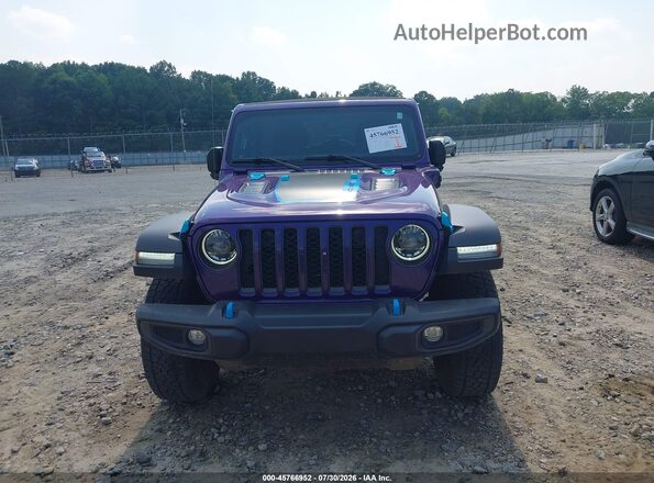 1C4JJXR66PW580783 2023 JEEP WRANGLER Purple Вид спереду