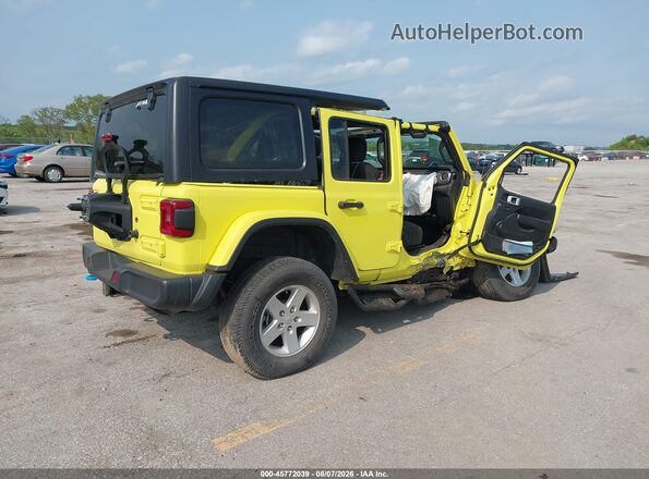 1C4JJXR66PW663761 2023 JEEP WRANGLER Yellow უკანა მარჯვენა