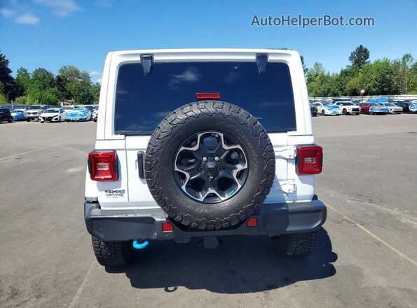 1C4JJXR68MW801862 2021 JEEP WRANGLER White Rear view