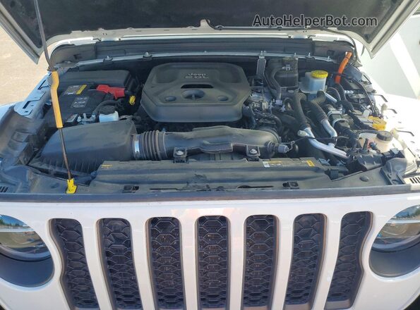 1C4JJXR68MW801862 2021 JEEP WRANGLER White Rear interior view