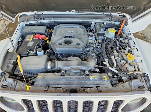 1C4JJXR68NW178650 2022 JEEP WRANGLER Белый Вид подкапотного пространства