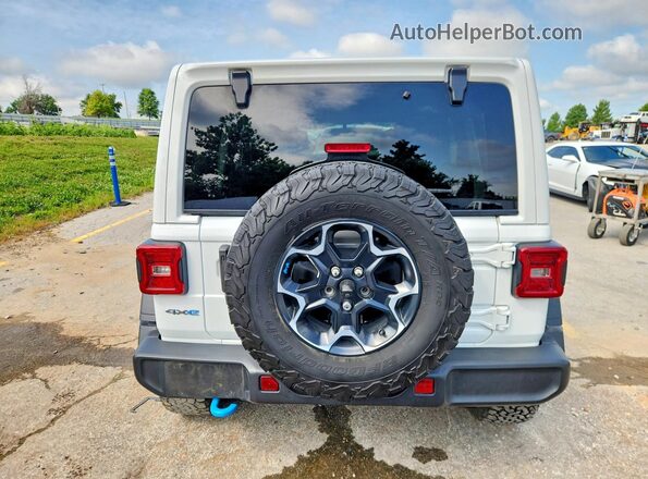 1C4JJXR68PW528863 2023 JEEP WRANGLER White Vista trasera
