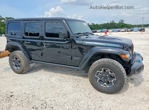 1C4JJXR6XPW606009 2023 JEEP WRANGLER Черный Передняя правая четверть