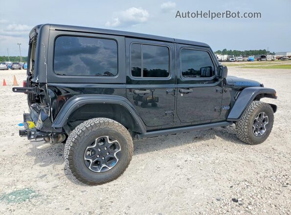 1C4JJXR6XPW606009 2023 JEEP WRANGLER Черный Задняя правая четверть