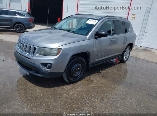 1C4NJCBA0GD665011 2016 JEEP COMPASS Серый Передняя левая четверть