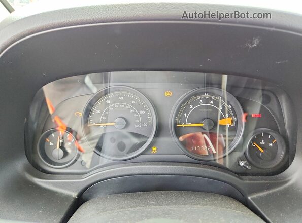 1C4NJCBA1HD147278 2017 JEEP COMPASS Red Widok zestawu wskaźników