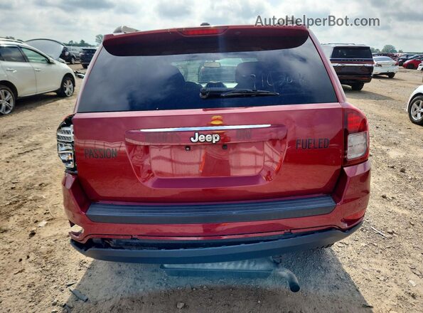 1C4NJCBA1HD147278 2017 JEEP COMPASS Red Widok z tyłu