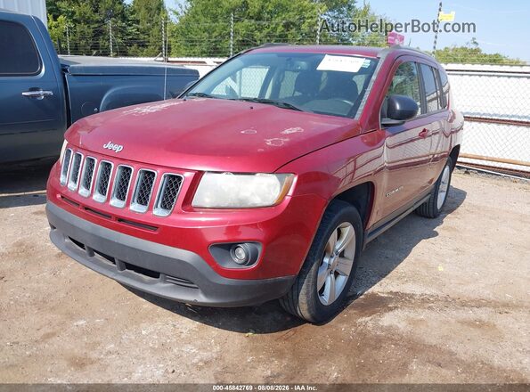 1C4NJCBA2GD525204 2016 JEEP COMPASS Red Przód lewy
