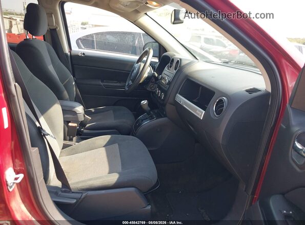 1C4NJCBA2GD525204 2016 JEEP COMPASS Red Widok wnętrza z przodu