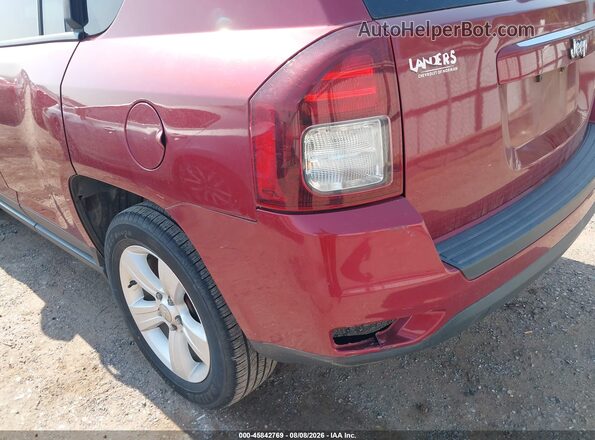 1C4NJCBA2GD525204 2016 JEEP COMPASS Red Widok z przodu