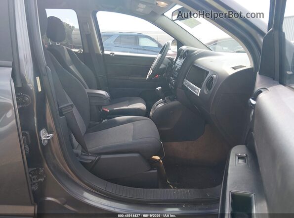 1C4NJCBA2GD568621 2016 JEEP COMPASS Gray Widok wnętrza z przodu