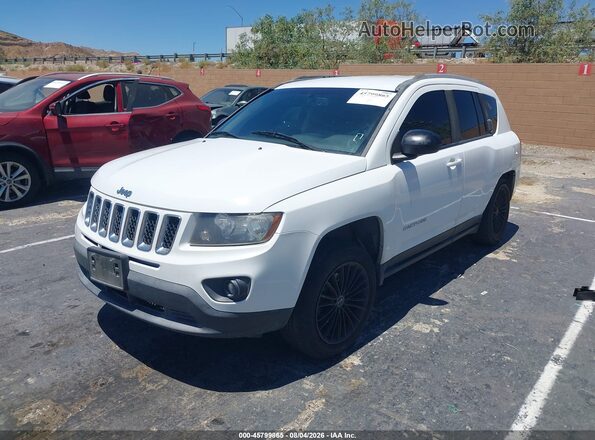 1C4NJCBA2GD753610 2016 JEEP COMPASS Белый Передняя левая четверть