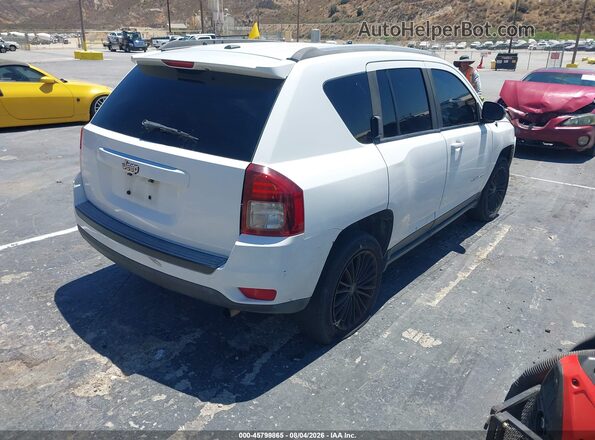 1C4NJCBA2GD753610 2016 JEEP COMPASS Белый Задняя правая четверть