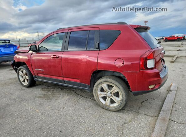 1C4NJCBA3GD650079 2016 JEEP COMPASS Красный Задняя левая четверть