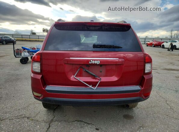 1C4NJCBA3GD650079 2016 JEEP COMPASS Красный Вид сзади