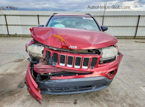 1C4NJCBA3GD650079 2016 JEEP COMPASS Красный Вид спереди