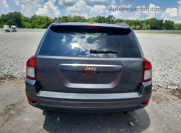 1C4NJCBA3GD810669 2016 JEEP COMPASS Gray Rear view