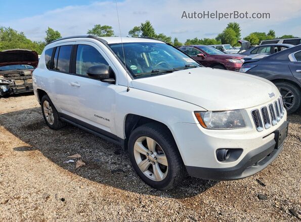 1C4NJCBA4GD574324 2016 JEEP COMPASS White Delantero derecho