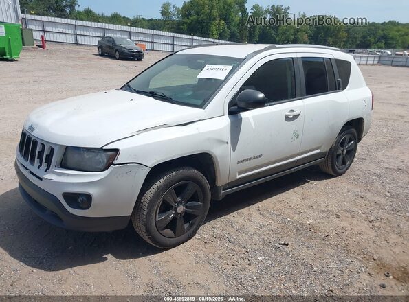 1C4NJCBA6GD611938 2016 JEEP COMPASS White Vista tres cuartos delantera izquierda
