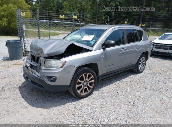 1C4NJCBA6GD711229 2016 JEEP COMPASS Gray Vista tres cuartos delantera izquierda