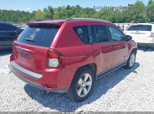 1C4NJCBA6HD155926 2017 JEEP COMPASS Red Задня права чверть