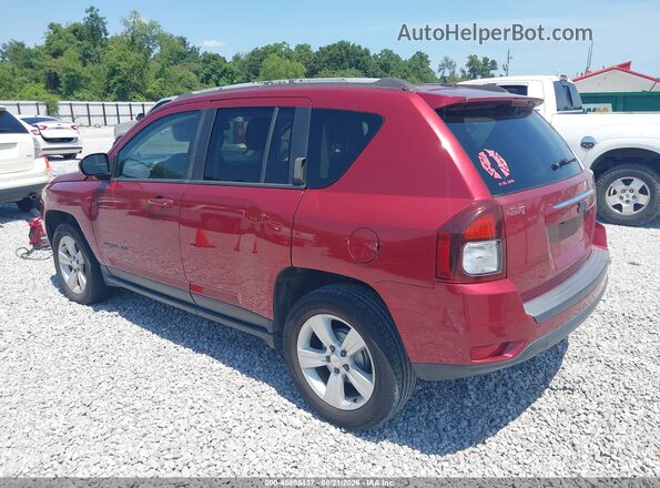 1C4NJCBA6HD155926 2017 JEEP COMPASS Red Задня ліва чверть