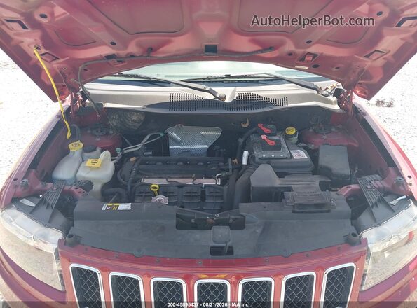 1C4NJCBA6HD155926 2017 JEEP COMPASS Red Вид ззаду