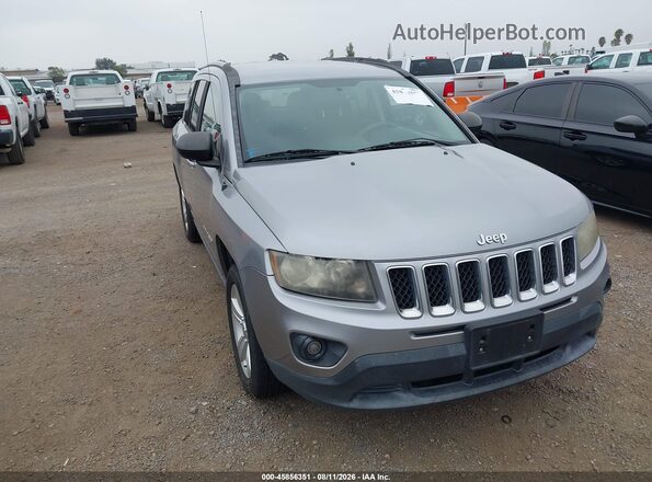 1C4NJCBA7GD525926 2016 JEEP COMPASS Gray Вид спереду