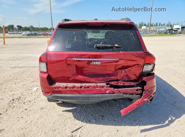 1C4NJCBA7HD189230 2017 JEEP COMPASS Red Vista trasera