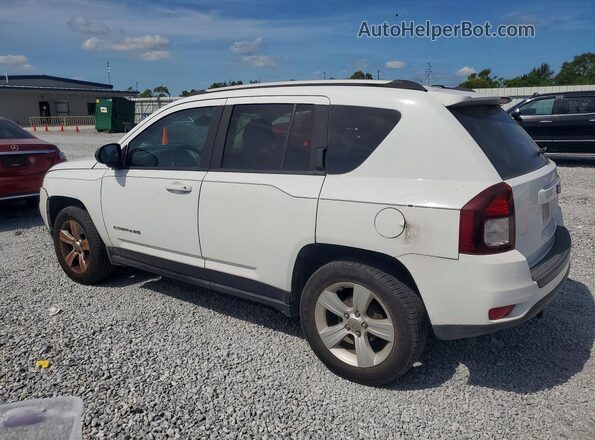 1C4NJCBA8GD633794 2016 JEEP COMPASS White Trasero izquierdo