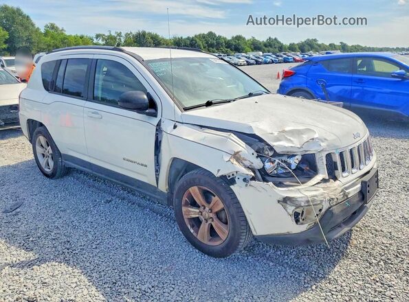 1C4NJCBA8GD633794 2016 JEEP COMPASS White Delantero derecho