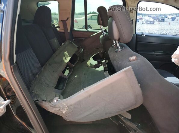 1C4NJCBA9GD666514 2016 JEEP COMPASS Black Vista de los asientos traseros