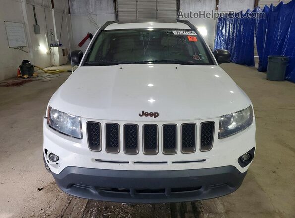 1C4NJCBB1GD703127 2016 JEEP COMPASS White Դիմացի տեսք