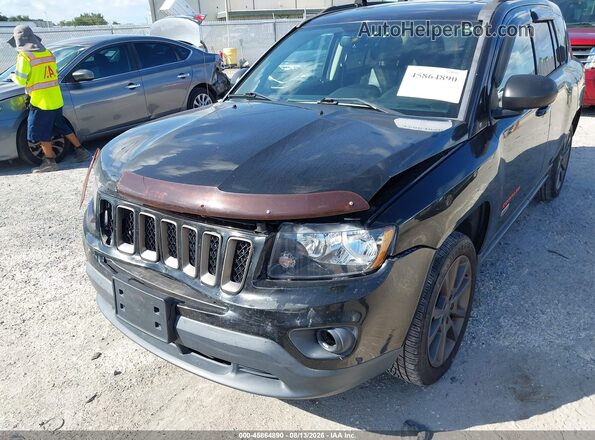 1C4NJCBB2GD679503 2016 JEEP COMPASS Black Widok z przodu