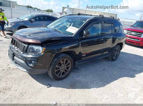 1C4NJCBB2GD679503 2016 JEEP COMPASS Black Przód lewy