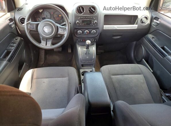 1C4NJCBB3GD543610 2016 JEEP COMPASS Burgundy Առջևի վահանակի տեսք