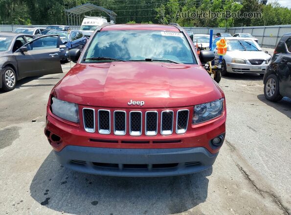 1C4NJCBB3GD543610 2016 JEEP COMPASS Burgundy Դիմացի տեսք
