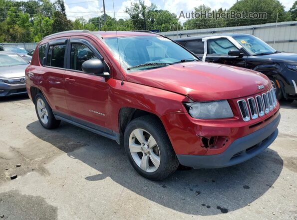 1C4NJCBB3GD543610 2016 JEEP COMPASS Burgundy Առջևի աջ