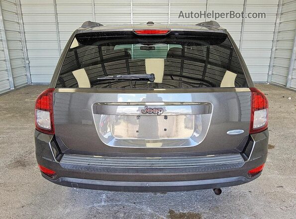 1C4NJCBB8GD777449 2016 JEEP COMPASS Black Rear view