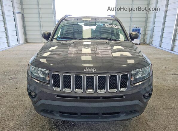 1C4NJCBB8GD777449 2016 JEEP COMPASS Black Front view