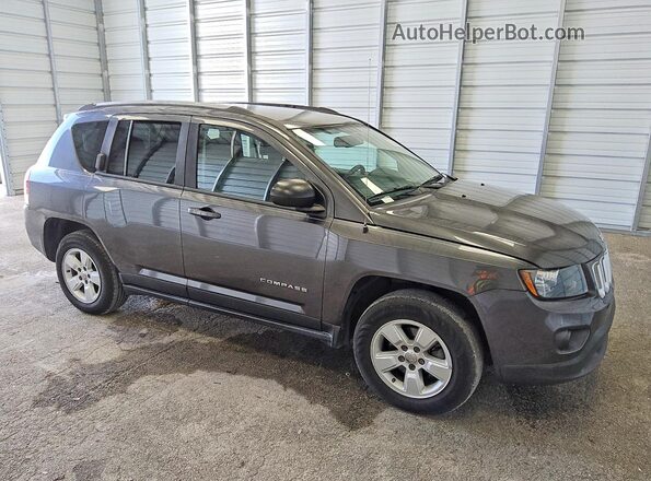 1C4NJCBB8GD777449 2016 JEEP COMPASS Black Front right