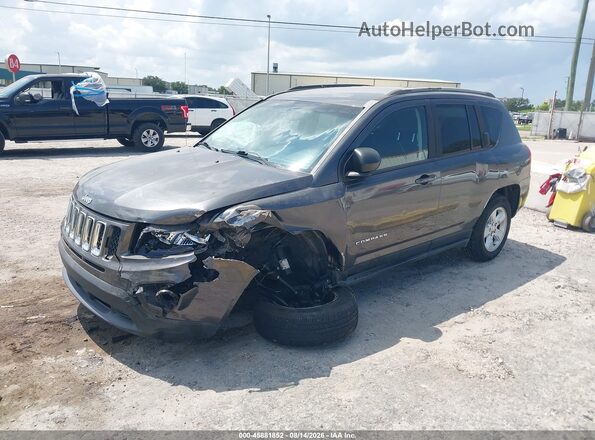 1C4NJCBBXGD765139 2016 JEEP COMPASS Серый Передняя левая четверть