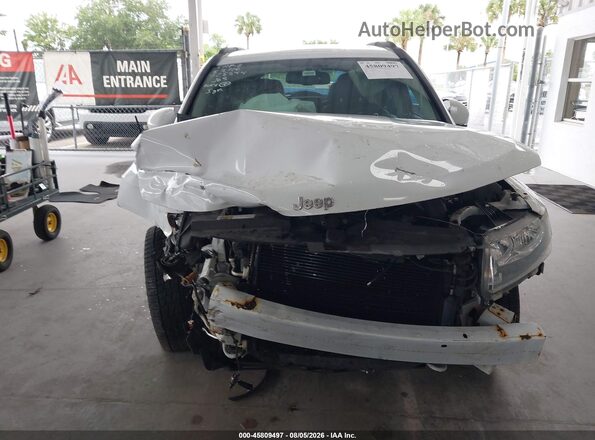 1C4NJCEA0GD803075 2016 JEEP COMPASS White Вид щитка приладів