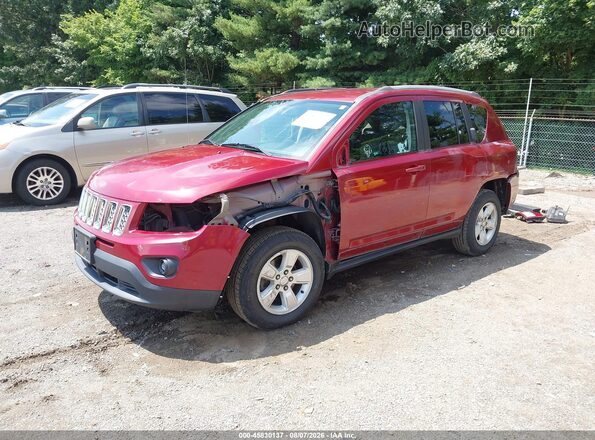 1C4NJCEA0HD118902 2017 JEEP COMPASS Red Front left