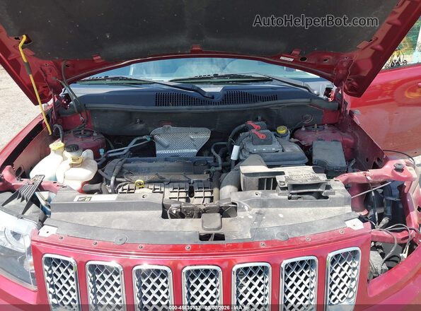 1C4NJCEA0HD118902 2017 JEEP COMPASS Red Rear view