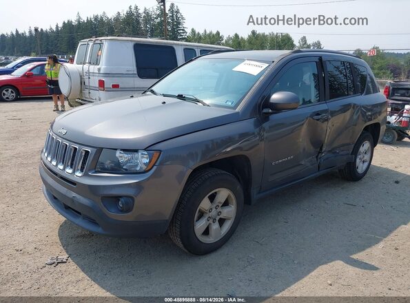 1C4NJCEA1GD743646 2016 JEEP COMPASS Gray Przód lewy