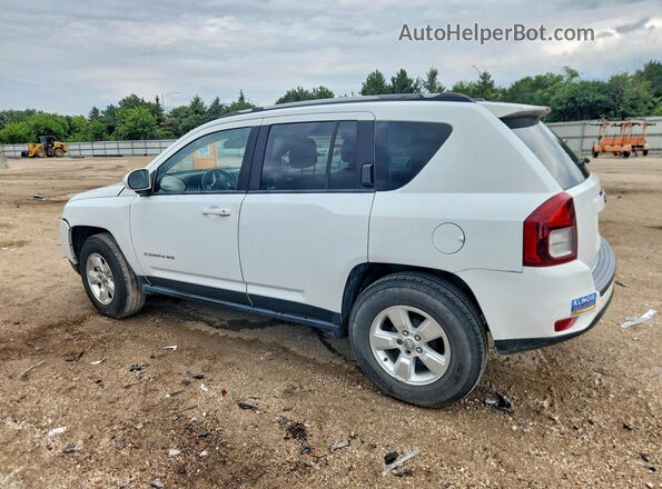 1C4NJCEA1GD744585 2016 JEEP COMPASS White Trasero izquierdo