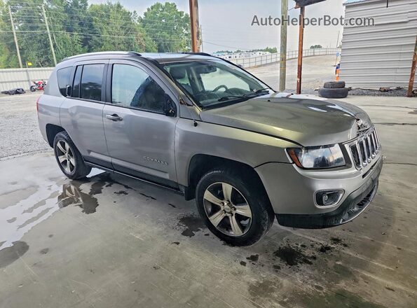 1C4NJCEA1GD806597 2016 JEEP COMPASS Серебряный Передняя правая четверть