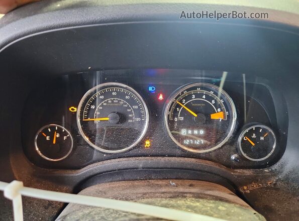 1C4NJCEA1GD806597 2016 JEEP COMPASS Серебряный Вид щитка приборов